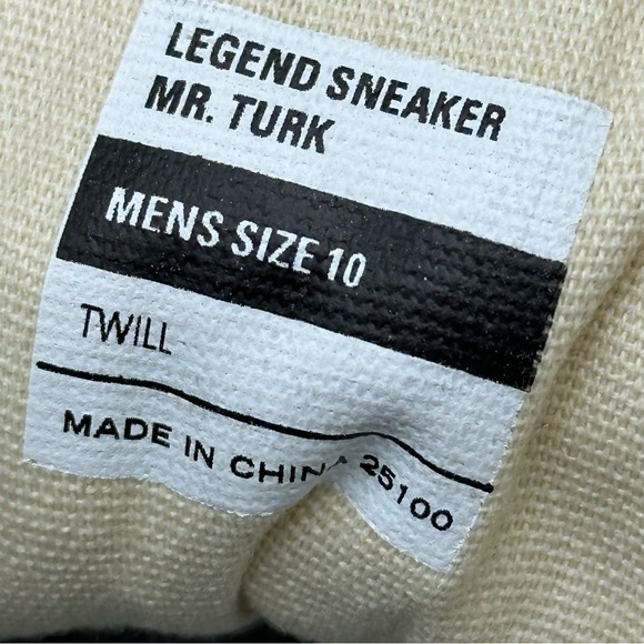 Sea Vees Legend Mr Turk ladybug print on aquamarine size 10 men sneakers - Picture 7 of 8